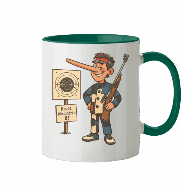 Schütze - Becher - Tasse zweifarbig – Bild 2