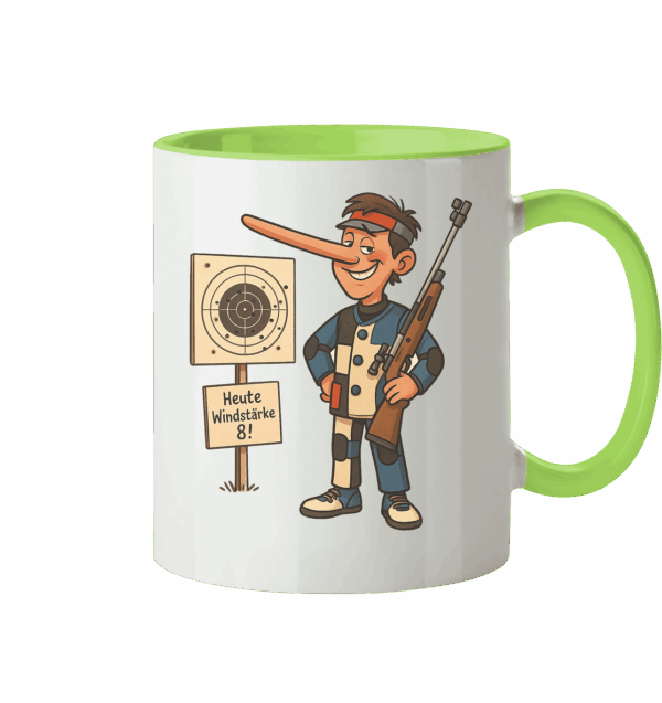 Schütze - Becher - Tasse zweifarbig
