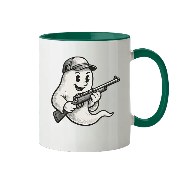 „Schützengeist" – Zweifarbige Tasse für Sportschützen – Bild 3