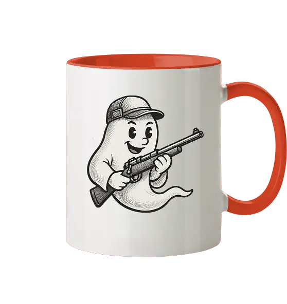 „Schützengeist" – Zweifarbige Tasse für Sportschützen – Bild 6
