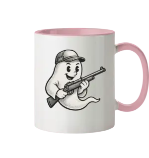 „Schützengeist" – Zweifarbige Tasse für Sportschützen