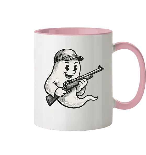 „Schützengeist" – Zweifarbige Tasse für Sportschützen